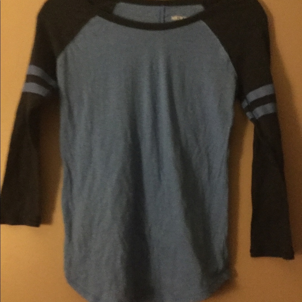 Blue striped long sleeve